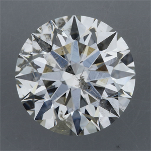 Picture of Natural Diamond 1.05 Carats, Round with Excellent Cut, H Color, I1 Clarity and Certified by GIA
