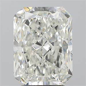 Picture of Natural Diamond 3.01 Carats, Radiant with  Cut, I Color, SI2 Clarity and Certified by GIA