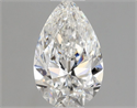 Natural Diamond 0.46 Carats, Pear with  Cut, F Color, VS1 Clarity and Certified by GIA