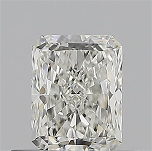 Picture of Natural Diamond 0.50 Carats, Radiant with  Cut, H Color, VS2 Clarity and Certified by GIA