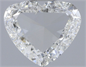 Natural Diamond 1.01 Carats, Heart with  Cut, E Color, SI2 Clarity and Certified by HRD