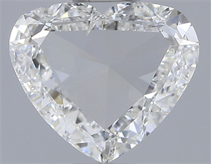 Foto Diamante Natural 1.01 quilates, Corazón , Color E, claridad SI2 y certificado HRD de