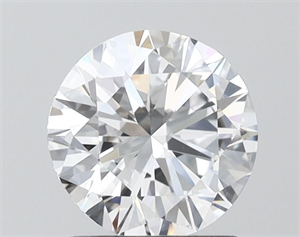 Picture of Lab Grown Diamond 1.51 Carats, Round with Excellent Cut, D Color, VVS2 Clarity and Certified by IGI