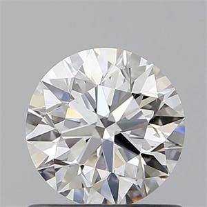 Picture of Natural Diamond 0.70 Carats, Round with Excellent Cut, G Color, VVS1 Clarity and Certified by GIA