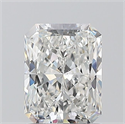 Natural Diamond 1.20 Carats, Radiant with  Cut, G Color, SI2 Clarity and Certified by GIA