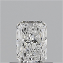 Diamante Natural 0.54 quilates, Radiante , Color E, claridad SI1 y certificado GIA