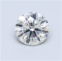 Diamante Natural 0.83 quilates, Redondo , Color I, claridad SI2 y certificado GIA