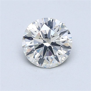 Foto Diamante Natural 0.83 quilates, Redondo , Color I, claridad SI2 y certificado GIA de