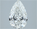 Natural Diamond 2.01 Carats, Pear with  Cut, F Color, SI1 Clarity and Certified by IGI