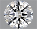 Diamante Natural 0.40 quilates, Redondo , Color D, claridad VVS1 y certificado GIA