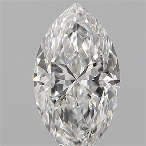 Picture of Natural Diamond 0.14 Carats, Marquise with  Cut, E Color, VS1 Clarity and Certified by IGI