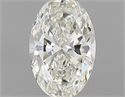 Diamante Natural 0.70 quilates, Ovalado , Color K, claridad VVS2 y certificado GIA