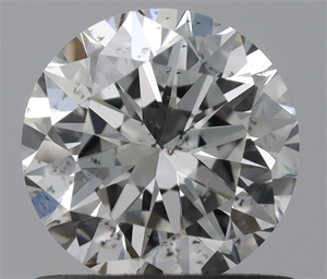 Picture of Natural Diamond 0.80 Carats, Round with Excellent Cut, G Color, SI1 Clarity and Certified by IGI