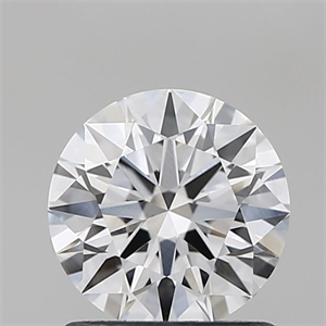 Picture of Lab Grown Diamond 1.01 Carats, Round with Ideal Cut, D Color, VS1 Clarity and Certified by IGI