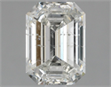 Diamante Natural 1.83 quilates, Esmeralda , Color H, claridad SI2 y certificado HRD
