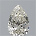 Diamante Natural 0.41 quilates, De pera , Color H, claridad VVS1 y certificado IGI