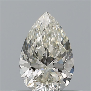 Foto Diamante Natural 0.41 quilates, De pera , Color H, claridad VVS1 y certificado IGI de