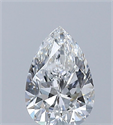 Diamante Natural 0.50 quilates, De pera , Color E, claridad VVS2 y certificado GIA