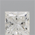 Natural Diamond 0.86 Carats, Princess with  Cut, I Color, VS1 Clarity and Certified by GIA