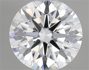 Picture of Lab Grown Diamond 1.01 Carats, Round with Ideal Cut, D Color, VVS1 Clarity and Certified by IGI