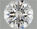 Natural Diamond 0.46 Carats, Round with Excellent Cut, E Color, VVS2 Clarity and Certified by GIA