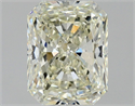 Natural Diamond 1.31 Carats, Radiant with  Cut, L Color, SI1 Clarity and Certified by GIA