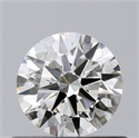 Diamante Natural 0.43 quilates, Redondo , Color J, claridad VVS2 y certificado GIA