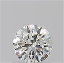 Diamante Natural 0.60 quilates, Redondo , Color K, claridad VVS1 y certificado GIA