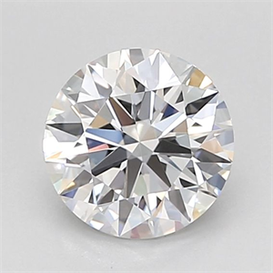Picture of Lab Grown Diamond 1.05 Carats, Round with Ideal Cut, D Color, VVS2 Clarity and Certified by IGI