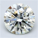 Diamante Natural 2.51 quilates, Redondo , Color M, claridad VS1 y certificado GIA