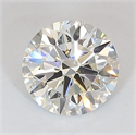 Lab Grown Diamond 1.54 Carats, Round with Ideal Cut, I Color, VVS2 Clarity and Certified by IGI