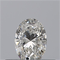 Diamante Natural 0.23 quilates, Ovalado , Color E, claridad VVS2 y certificado GIA