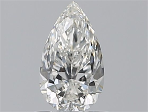 Picture of Natural Diamond 0.70 Carats, Pear with  Cut, G Color, VVS1 Clarity and Certified by GIA