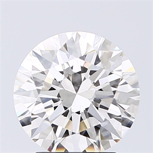Picture of Natural Diamond 2.01 Carats, Round with Excellent Cut, H Color, VS2 Clarity and Certified by GIA