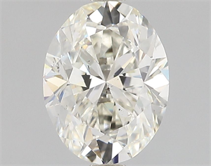 Foto Diamante Natural 1.01 quilates, Ovalado , Color J, claridad SI1 y certificado GIA de