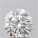 Natural Diamond 1.53 Carats, Round with Excellent Cut, E Color, SI1 Clarity and Certified by GIA
