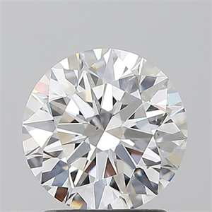 Picture of Natural Diamond 1.53 Carats, Round with Excellent Cut, E Color, SI1 Clarity and Certified by GIA