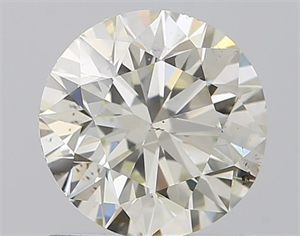 Foto Diamante Natural 1.00 quilates, Redondo , Color J, claridad SI1 y certificado IGI de