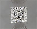 Diamante Natural 0.40 quilates, Princesa , Color F, claridad VS1 y certificado GIA