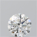 Natural Diamond 0.90 Carats, Round with Excellent Cut, I Color, VVS2 Clarity and Certified by GIA