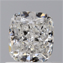 Diamante Natural 0.51 quilates, Del cojín , Color F, claridad VS2 y certificado GIA