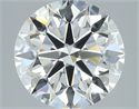 Diamante Natural 1.61 quilates, Redondo , Color E, claridad VVS2 y certificado GIA