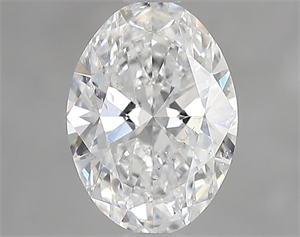 Picture of Natural Diamond 1.00 Carats, Oval with  Cut, E Color, SI2 Clarity and Certified by GIA