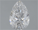 Natural Diamond 1.20 Carats, Pear with  Cut, E Color, SI2 Clarity and Certified by GIA