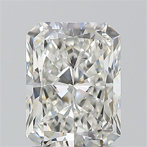 Picture of Natural Diamond 1.20 Carats, Radiant with  Cut, I Color, VS1 Clarity and Certified by GIA