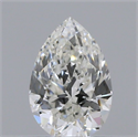 Natural Diamond 0.40 Carats, Pear with  Cut, G Color, VVS2 Clarity and Certified by GIA