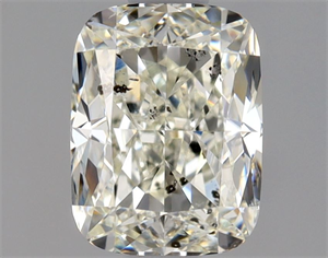 Picture of Natural Diamond 0.90 Carats, Cushion with  Cut, K Color, SI2 Clarity and Certified by GIA