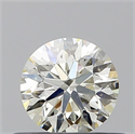 Natural Diamond 0.50 Carats, Round with Excellent Cut, M Color, SI2 Clarity and Certified by GIA