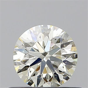 Picture of Natural Diamond 0.50 Carats, Round with Excellent Cut, M Color, SI2 Clarity and Certified by GIA