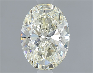 Picture of Natural Diamond 1.00 Carats, Oval with  Cut, L Color, VS1 Clarity and Certified by GIA